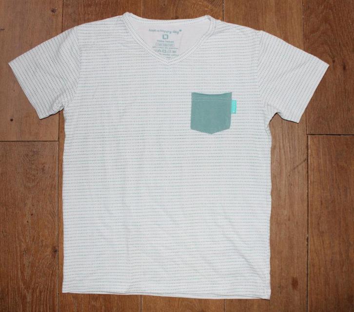 T-shirt van Little Label 134/140, Kinderen en Baby's, Kinderkleding | Maat 134, Gebruikt, Jongen, Shirt of Longsleeve, Ophalen of Verzenden