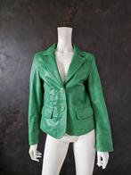 Arma, gras groen leren jasje, Kleding | Dames, Jasjes, Kostuums en Pakken, Maat 38/40 (M), Ophalen of Verzenden, Jasje, Groen