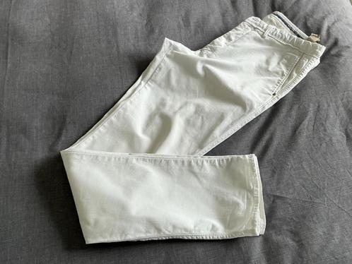 Massimo Dutti, Witte dames broek,  mt 44 Slim Fit, Kleding | Dames, Broeken en Pantalons, Zo goed als nieuw, Maat 42/44 (L), Wit