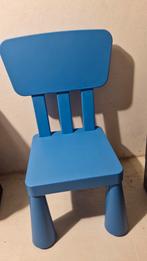 Ikea Mammut kinderstoel - blauw, Ophalen, Zo goed als nieuw, Stoel(en)