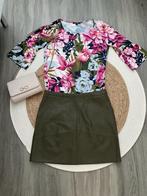 Faux Leather/ trendy rok/ Cotton club / maat 40, Verzenden, Maat 42/44 (L), Zo goed als nieuw, Boven de knie