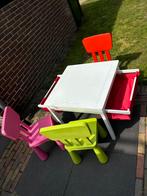 LEGO speltafel: tafel met 3 IKEA kinderstoelen, Kinderen en Baby's, Speelgoed | Duplo en Lego, Ophalen of Verzenden