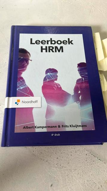 Frits Kluijtmans - Leerboek HRM beschikbaar voor biedingen