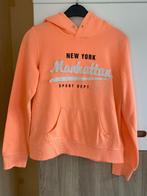 Trui Manhattan HenM Oranje Maat 158 164, Gebruikt, Meisje, Trui of Vest, H&M