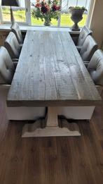 Prachtige kloostertafel alleen op te halen!, Huis en Inrichting, Ophalen, 200 cm of meer, 50 tot 100 cm, Zo goed als nieuw