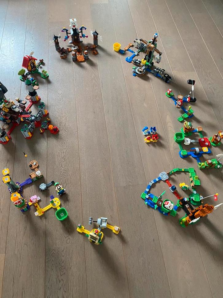 Lego Mario verschillende sets ZGAN, Kinderen en Baby's, Speelgoed | Duplo en Lego, Zo goed als nieuw, Ophalen of Verzenden