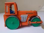 Dinky Toys 279 (1966) AVELING BARFORD DIESEL ROLLER + DRIVER, Dinky Toys, Gebruikt, Ophalen of Verzenden, Tractor of Landbouw