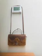 Vintage krokodillen handtas., Ophalen of Verzenden, Gebruikt, Bruin, Handtas