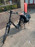 Electrische dames fiets, Fietsen en Brommers, Elektrische fietsen, Ophalen of Verzenden, Zo goed als nieuw, 50 km per accu of meer