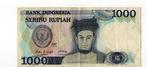 1000 Rupiah 1987 Indonesië, Verzenden, Zuidoost-Azië, Los biljet