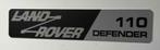 LANDROVER  110 Defender  -   kentekenplaat, Ophalen of Verzenden, Auto's