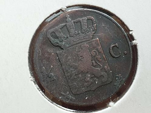 Halve cent 1854 (17), Postzegels en Munten, Munten | Nederland, Overige waardes, Koning Willem III, Ophalen of Verzenden
