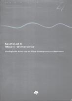 Kaartblad X - Almelo - Winterswijk - Geologische atlas  ZGAN, Ophalen of Verzenden, Zo goed als nieuw, Natuurwetenschap