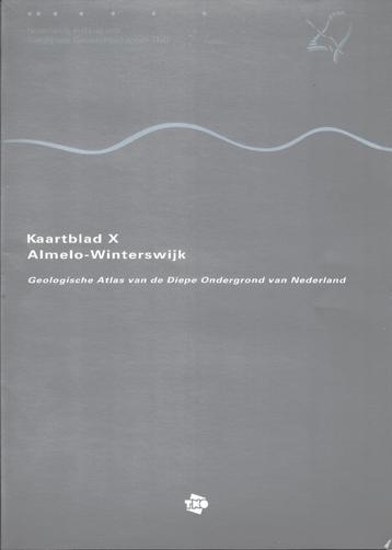 Kaartblad X - Almelo - Winterswijk - Geologische atlas  ZGAN beschikbaar voor biedingen