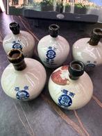 Vintage Japanse Sake Potten - Set van 5, Ophalen