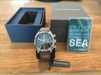 Spinnaker Hull Chronograph Pine Green, Sieraden, Tassen en Uiterlijk, Horloges | Heren, Overige merken, Leer, Staal, Polshorloge