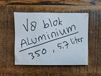 V8 motorblok Aluminium! 350, 5,7 liter. V8 blok., Ophalen, Gebruikt, Chevrolet