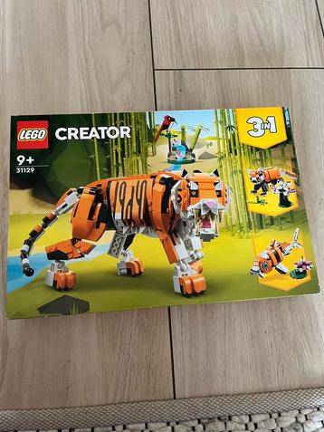 Lego creator 3 in 1 ( twee pakketten tijger en konijn ) beschikbaar voor biedingen