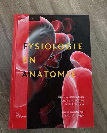 A.A.F. Jochems - Fysiologie en anatomie, Boeken, Wetenschap, Zo goed als nieuw, Ophalen of Verzenden