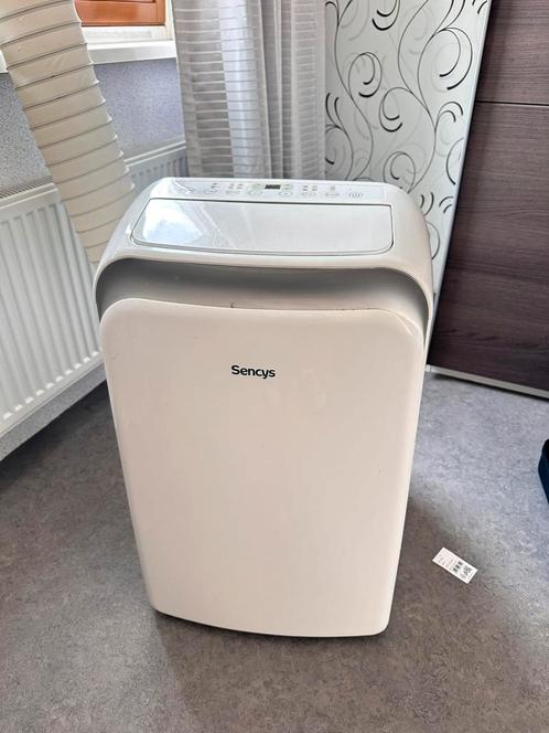 Mobiele Airco Sencys, Witgoed en Apparatuur, Airco's, Zo goed als nieuw, Mobiele airco, 60 tot 100 m³, 3 snelheden of meer, Koelen en Ontvochtigen