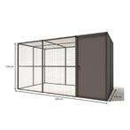 Kattenren Yara met sluis en nachthok model 1, Ophalen of Verzenden, Nieuw