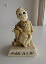 Vintage Beeld ''World's Best Dad'' uit 1976, Ophalen, Zo goed als nieuw