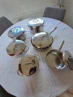 SIGG pannenset, Huis en Inrichting, Keuken | Potten en Pannen, Ophalen of Verzenden, Gebruikt, Rvs, Pannenset