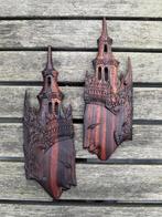 Balinees houtsnijwerk - set Rama & Sita, Antiek en Kunst, Ophalen of Verzenden