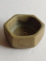 6 kantige groene keramische vijver / miniatuur, Ophalen, Nieuw, Gebruiksvoorwerp