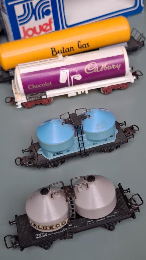 HO diverse TANKWAGONS, Hobby en Vrije tijd, Modeltreinen | H0, Gebruikt, Wagon, Gelijkstroom, Lima, Ophalen of Verzenden