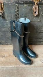 Leuke zwarte regenlaarzen, Zwart, Ophalen of Verzenden, Regenlaarzen, Zo goed als nieuw