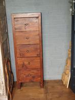 Mooie Houten Ladekastje, Ophalen, Minder dan 50 cm, Gebruikt, 5 laden of meer