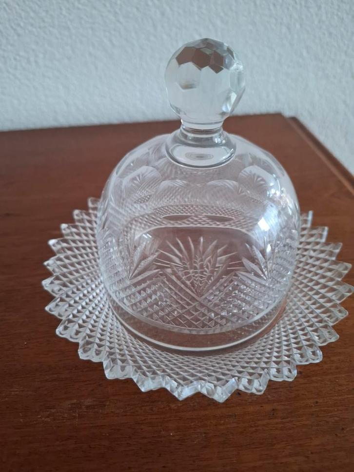 Antieke Kristallen Stolp, Antiek en Kunst, Antiek | Glas en Kristal, Ophalen