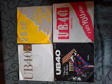 4 singles UB40  beschikbaar voor biedingen