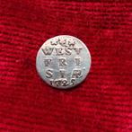 Dubbele Wapenstuiver 1725, West Frisia, Zilver, Vóór koninkrijk, Zilver, Losse munt, Overige waardes