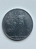Zeldzame 100 lire muntstuk uit 1956, Postzegels en Munten, Munten | Europa | Niet-Euromunten, Ophalen of Verzenden