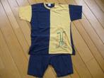 Schiesser zomer pyjama blauw geel maat 152, Schiesser, Ophalen of Verzenden, Zo goed als nieuw, Maat 34 (XS) of kleiner