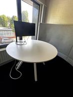 Ronde eettafel - diameter 120 cm - Wit, Ophalen, Overige materialen, Info@trend24.nl, Rond