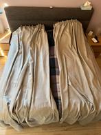 Gordijnen, Huis en Inrichting, Stoffering | Gordijnen en Lamellen, Ophalen, Crème, Gebruikt, 200 cm of meer