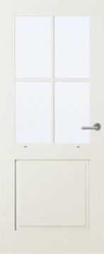 Achterdeur Skantrae SKG599 4 ruits blank glas 93.0 x 231.5 S, 80 tot 100 cm, 215 cm of meer, Nieuw, Ophalen of Verzenden