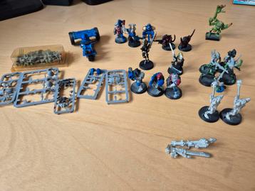 Warhammar 40k - Divers Space marine, Eldar en Tyranids beschikbaar voor biedingen