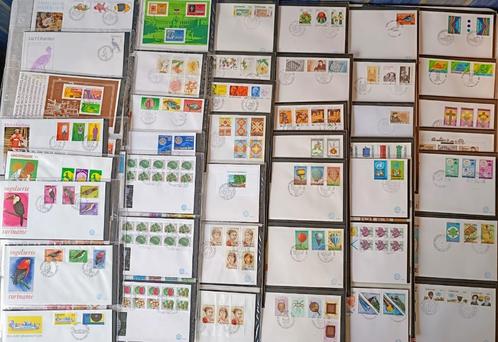 FDC 225 Eerste dag enveloppen Suriname – Antillen - Aruba, Postzegels en Munten, Postzegels | Volle albums en Verzamelingen, Nederland