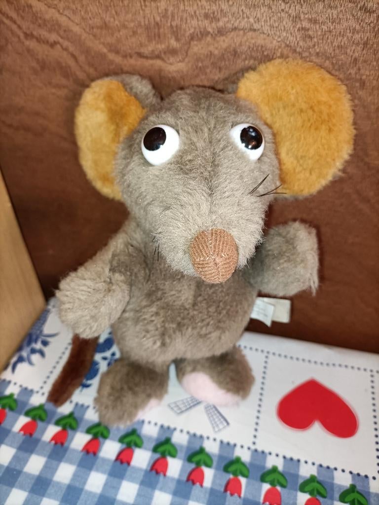 Oude Ieniemienie knuffel 22 cm groot uit 1990, Kinderen en Baby's, Speelgoed | Knuffels en Pluche, Ophalen of Verzenden, Zo goed als nieuw