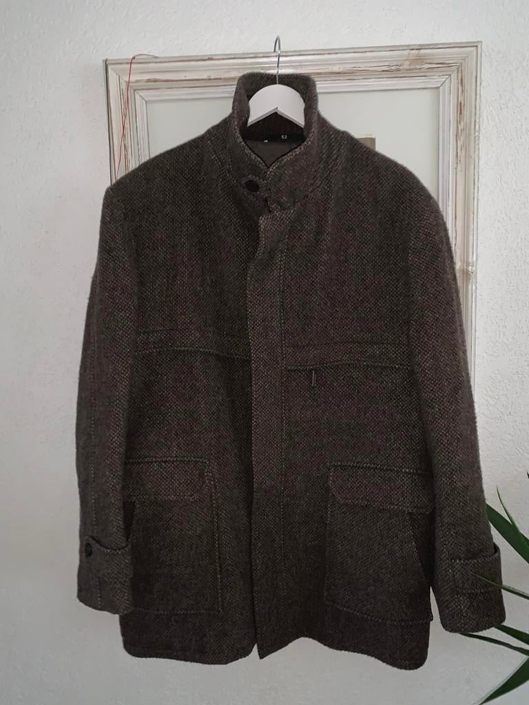 Shelter wollen jas maat 52 - ZGAN, Kleding | Heren, Jassen | Winter, Ophalen of Verzenden, Zo goed als nieuw, Maat 52/54 (L)