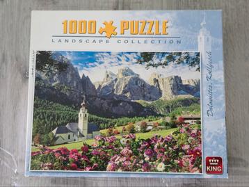 Legpuzzel 1000 stukjes - Dolomieten beschikbaar voor biedingen