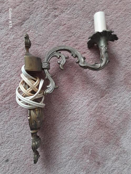 Wandarmaturen (koper), Huis en Inrichting, Lampen | Wandlampen, Gebruikt, Metaal, Ophalen of Verzenden