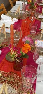 21 diner items inclusuef goud bestek, Ophalen of Verzenden, Zo goed als nieuw