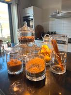 Riviera Maison Glazen Voorraadpotten, Huis en Inrichting, Ophalen, Gebruikt