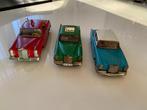 Blikken Mercedes 3 stuks Ichicko en S.S.Toys Made in Japan., Ophalen of Verzenden