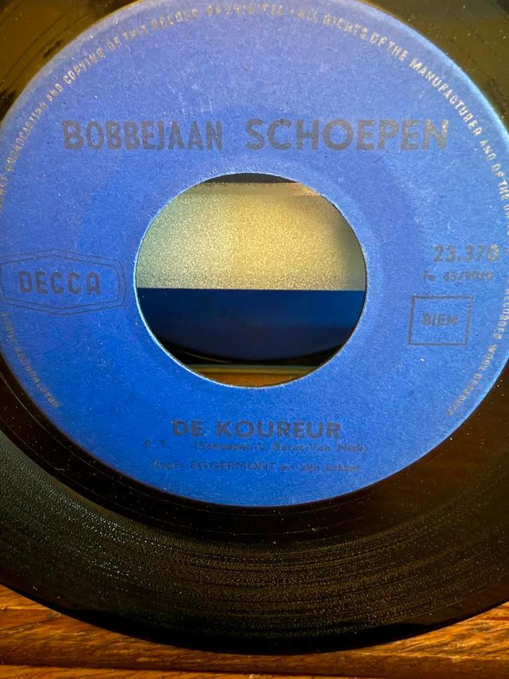 Bobbejaan Schoepen - De Koureur / Entrez Sans Sonner!, Cd's en Dvd's, Vinyl Singles, Zo goed als nieuw, Single, Nederlandstalig